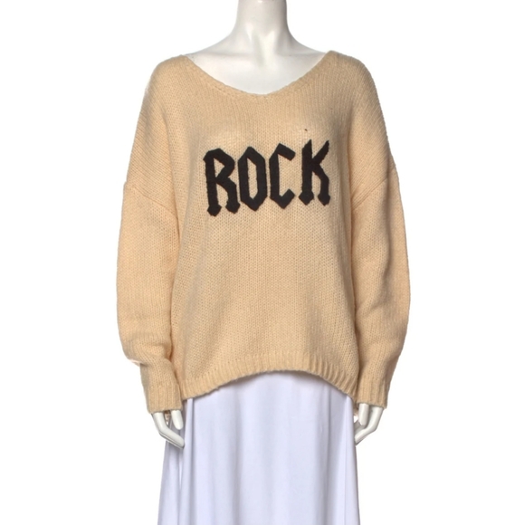 Elan Sweaters - Elan Rock Oatmeal Oversized Sweater Size Small